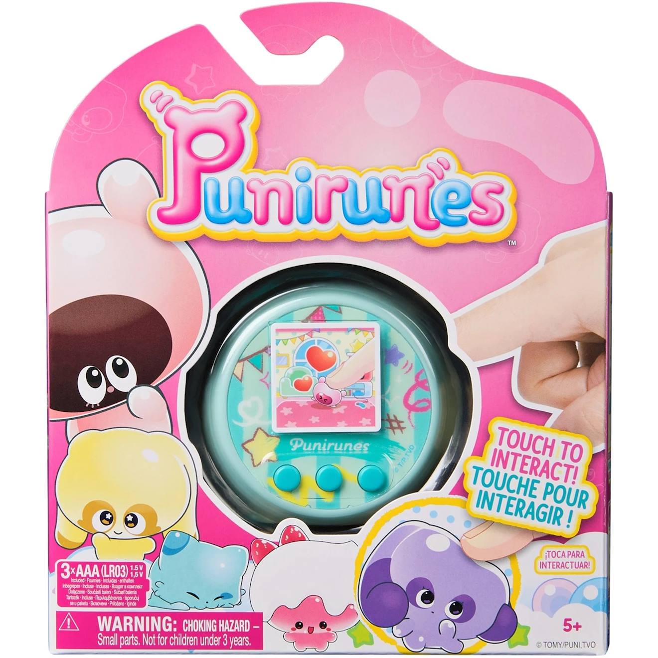 Punirunes - Animaux Interactifs - Jeu Tactile Avec Animaux Digitaux Multicolore