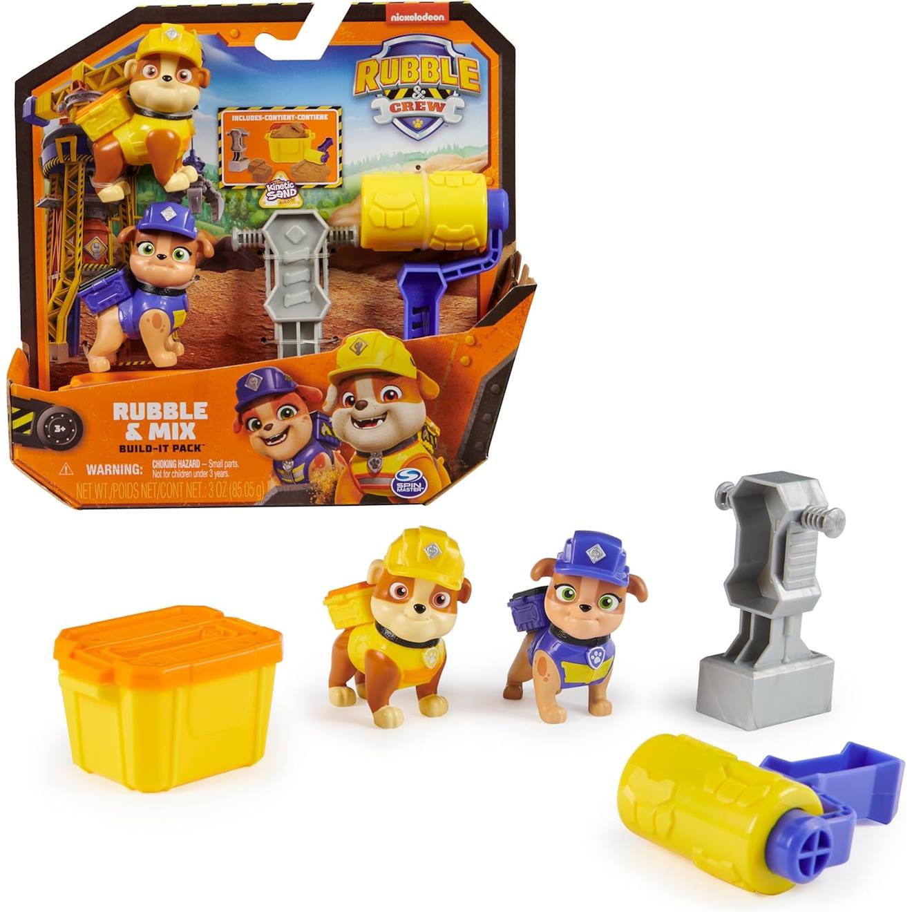 Rubble & Crew - Set De Figurines Solides Rubble & Mix Multicolore