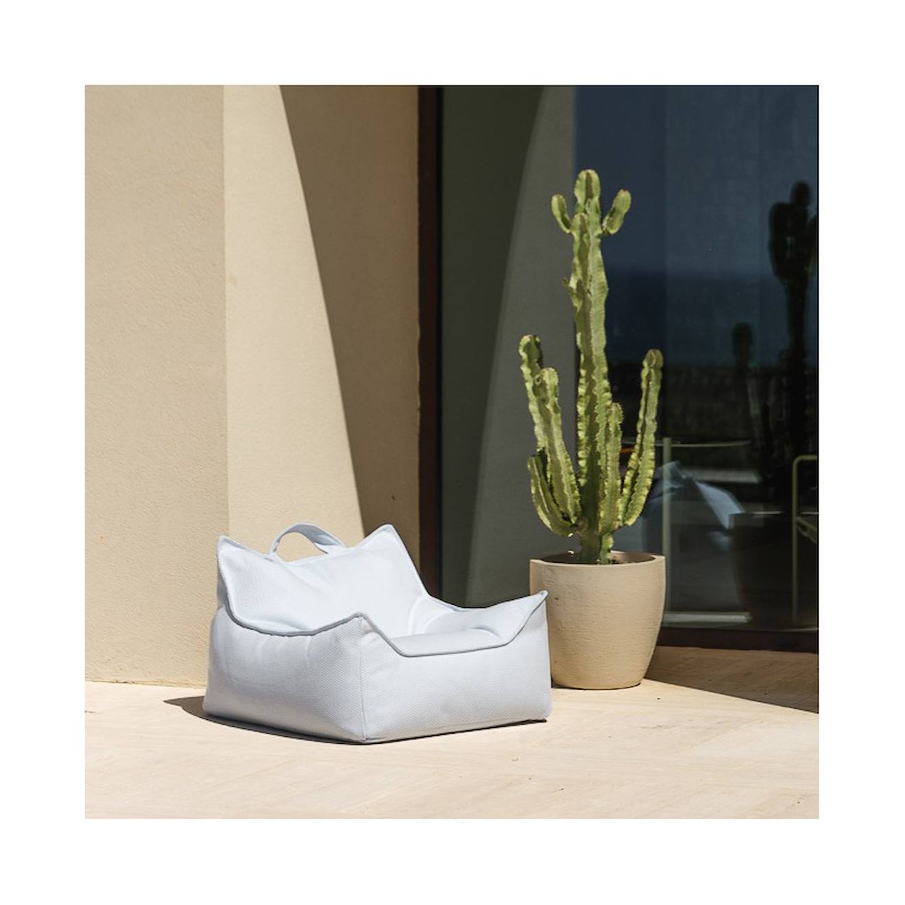 Pouf Enfant Outdoor Outty Azure