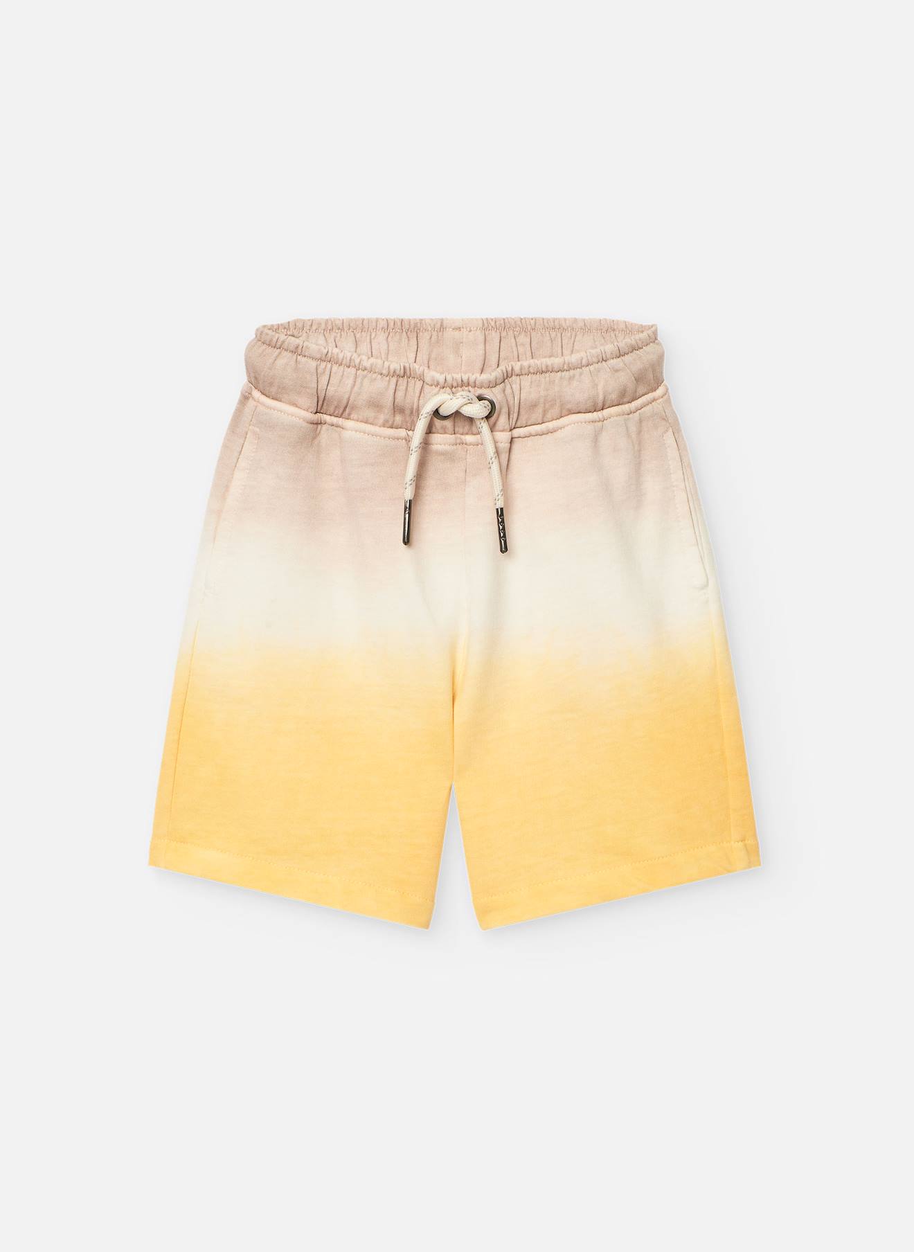 Bermuda En Coton Avec Cordon De Serrage Multicolore