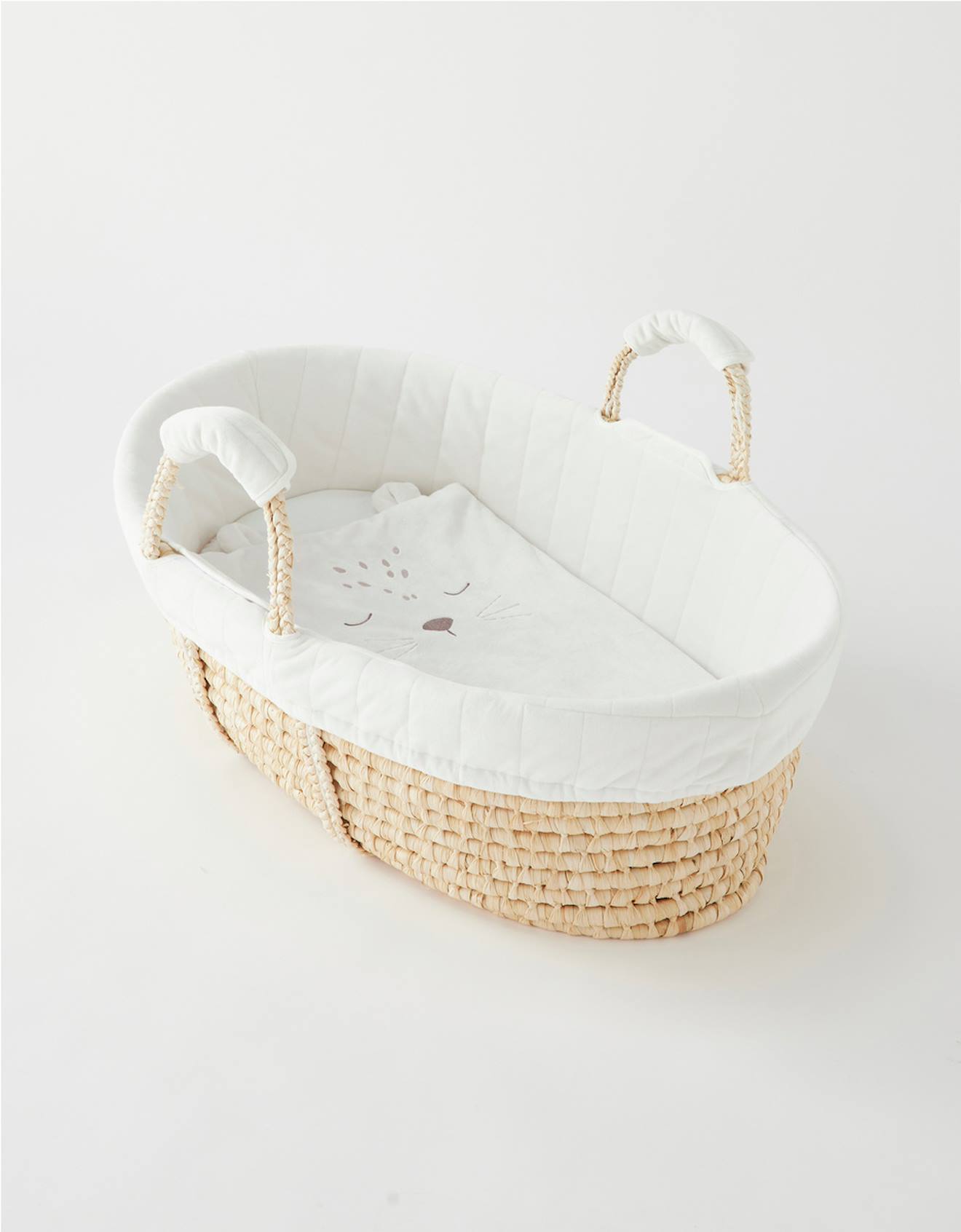 Couffin En Veloudoux® Babou & Kendi Blanc