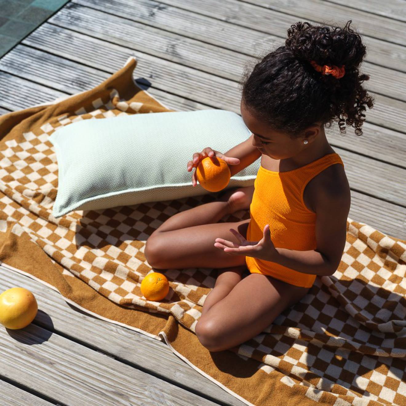 Coussin Outdoor Bolster Outty Herba