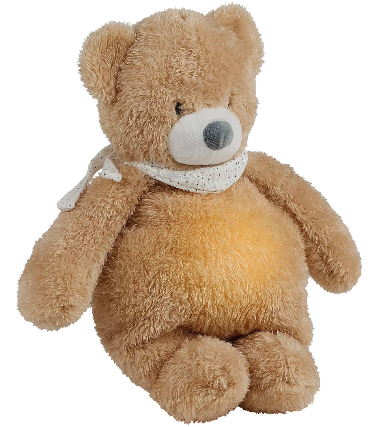 Veilleuse Peluche Ours Sleepy Beige