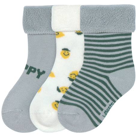 Bébé-Chaussettes, Collants-Lot de 3 paires de chaussettes bébé