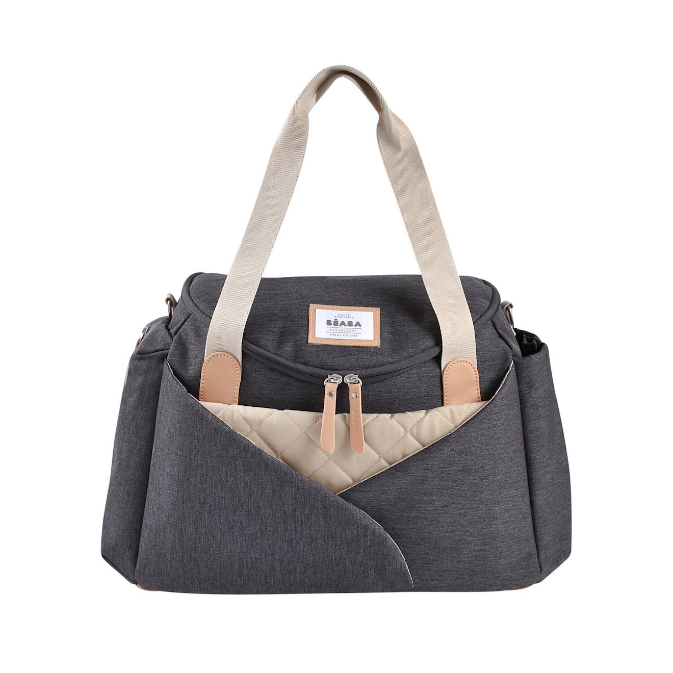 Sac À Langer Pratique Et Rangements Multiples Sydney Gris Foncé