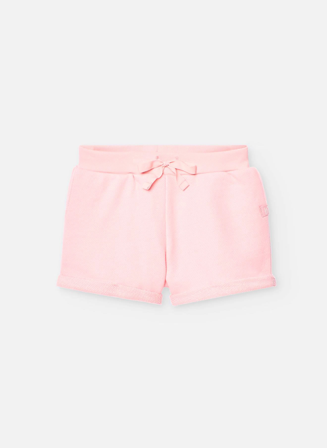 Short Uni En Coton Rose