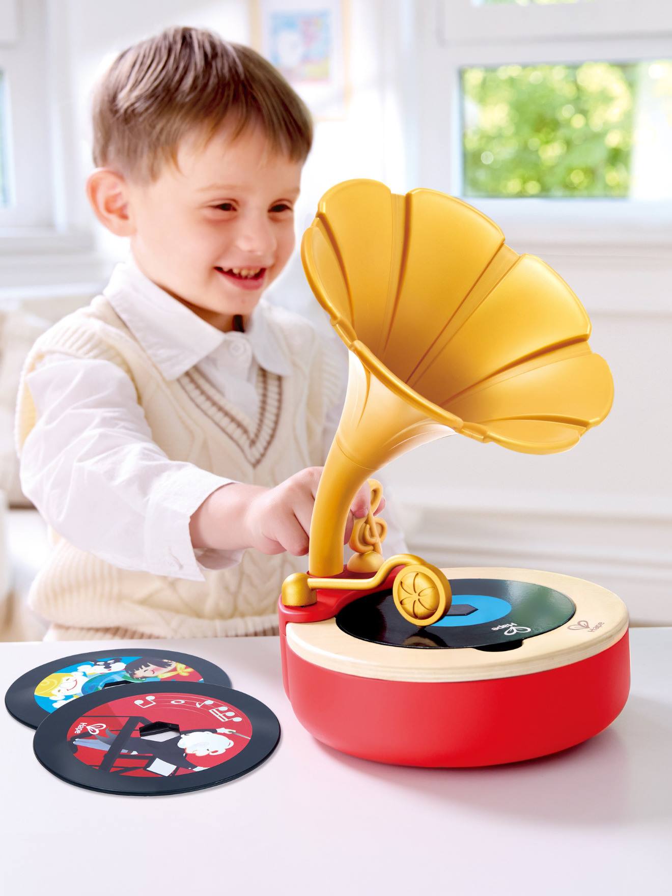 Mon premier gramophone multicolore