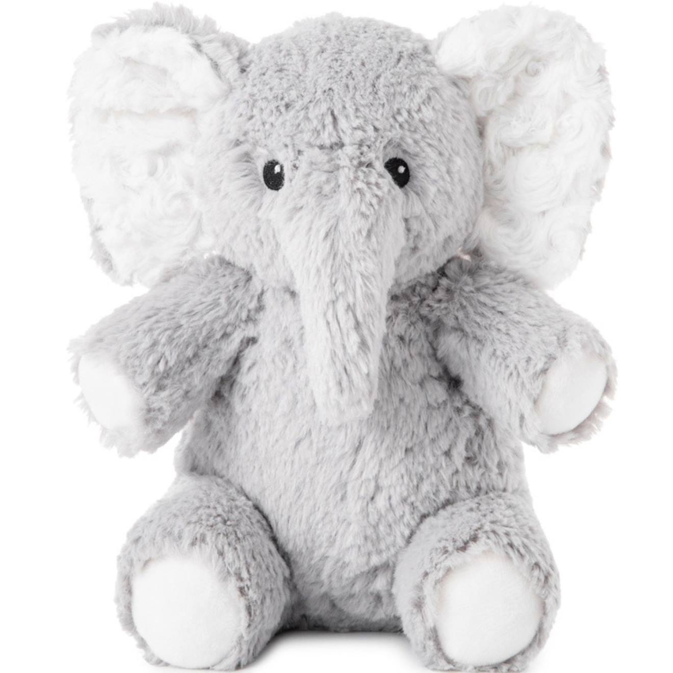 Peluche Bruit Blanc Elliot Éléphant Gris, Blanc