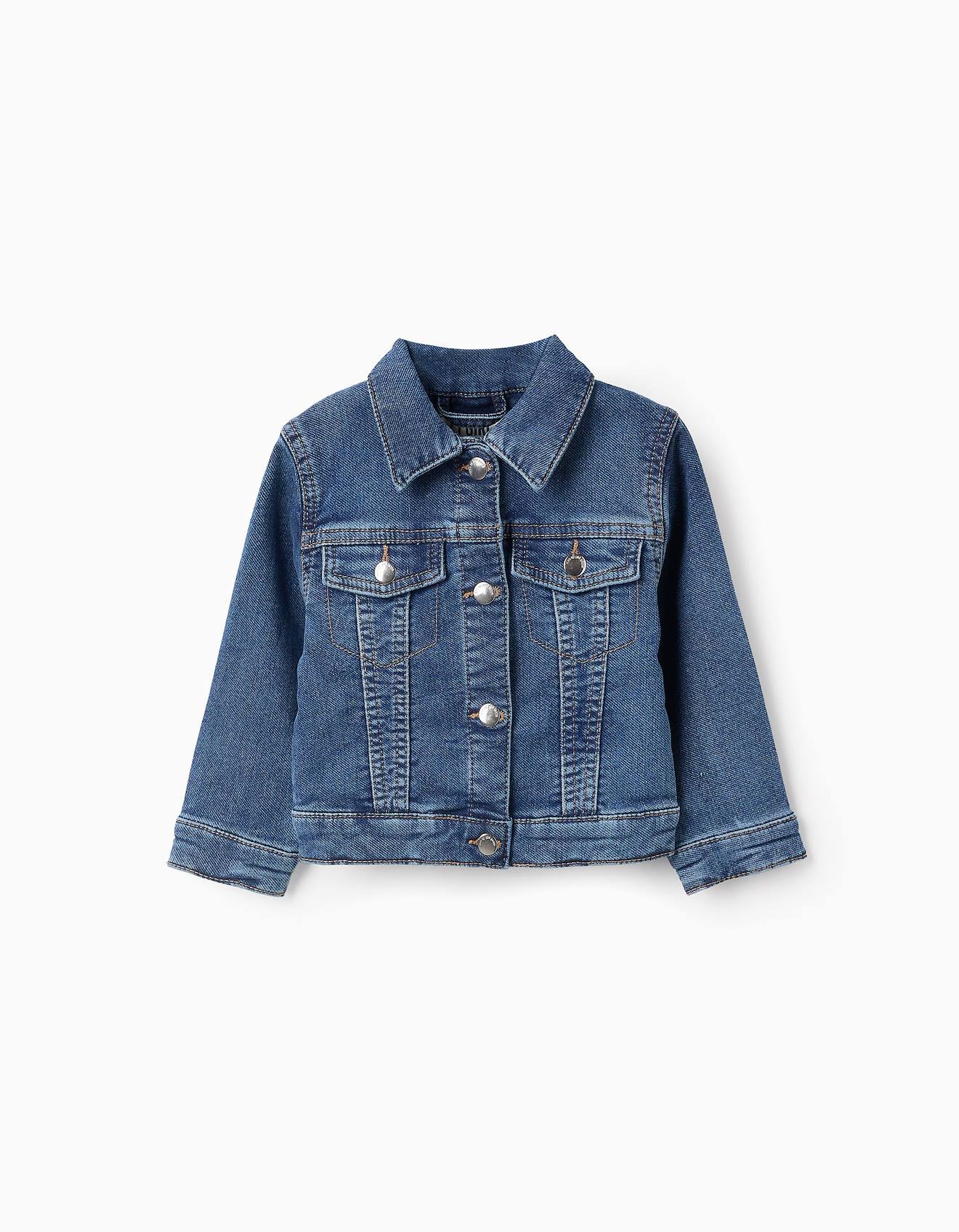 Veste En Jean Bleu