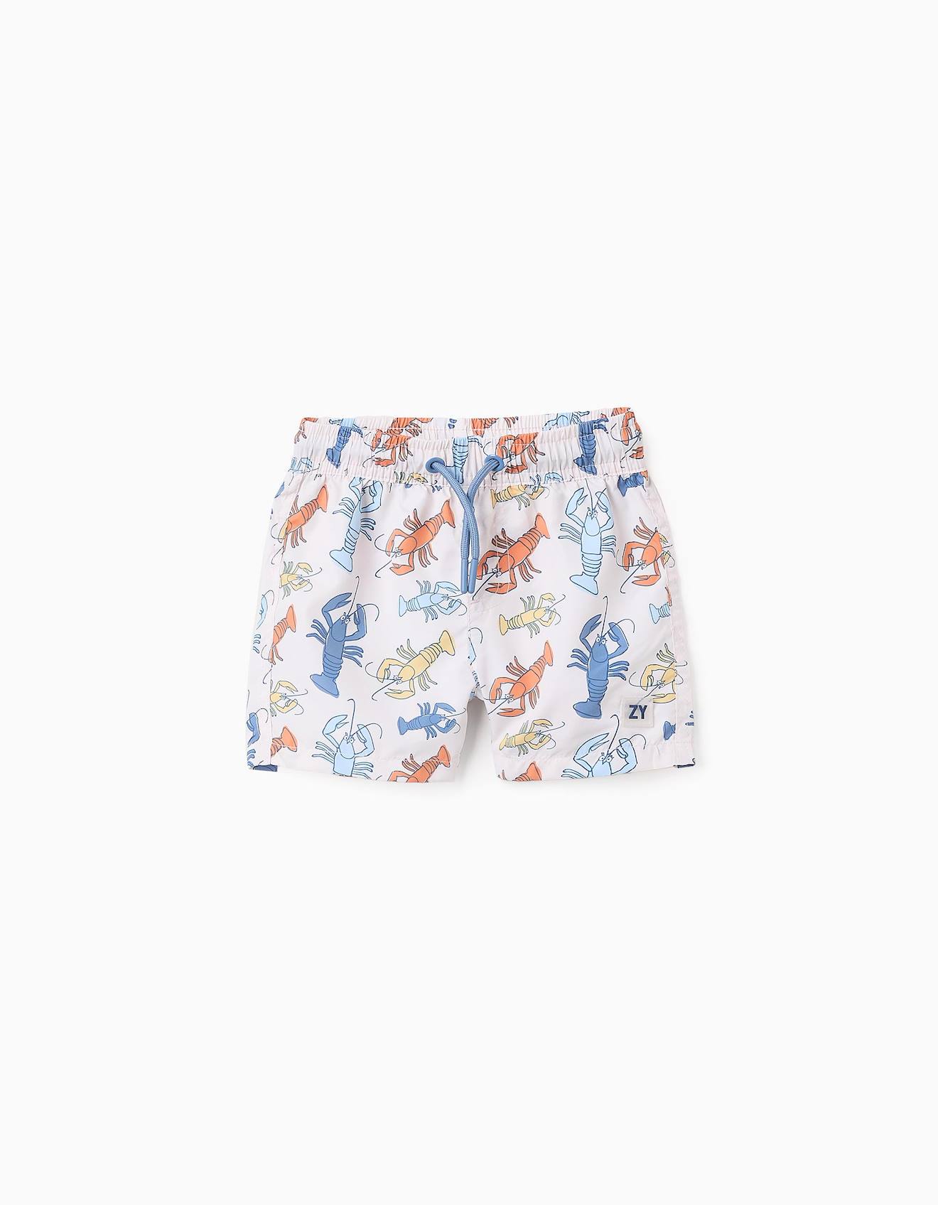 Short De Bain Beige Clair