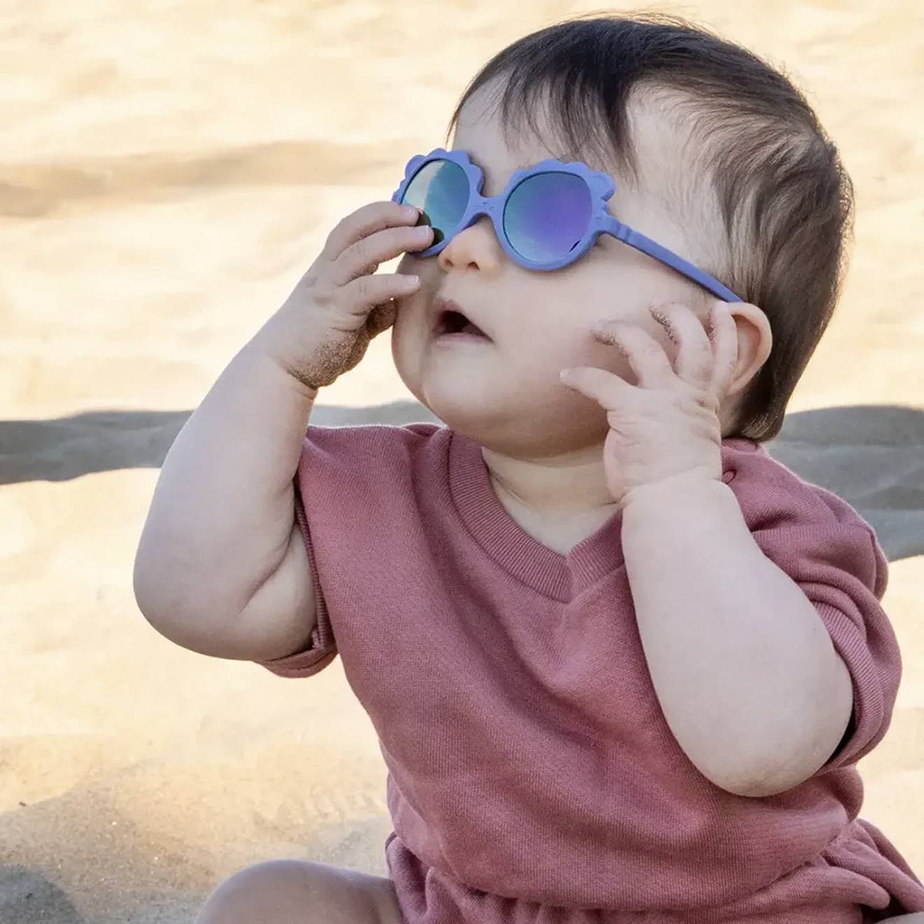 Lunettes De Soleil Lion Violet (Ki Et La) - Image 1