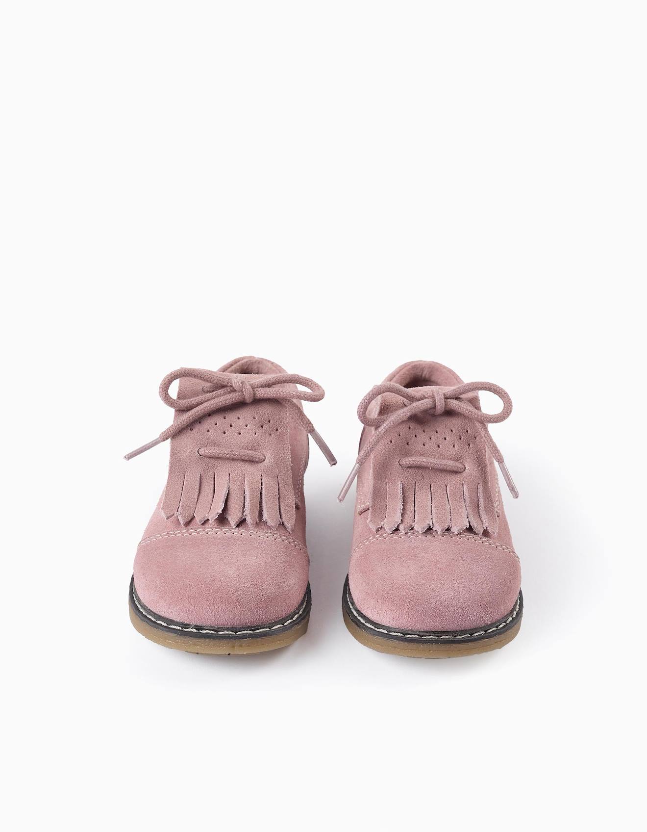 Chaussures À Franges Rose