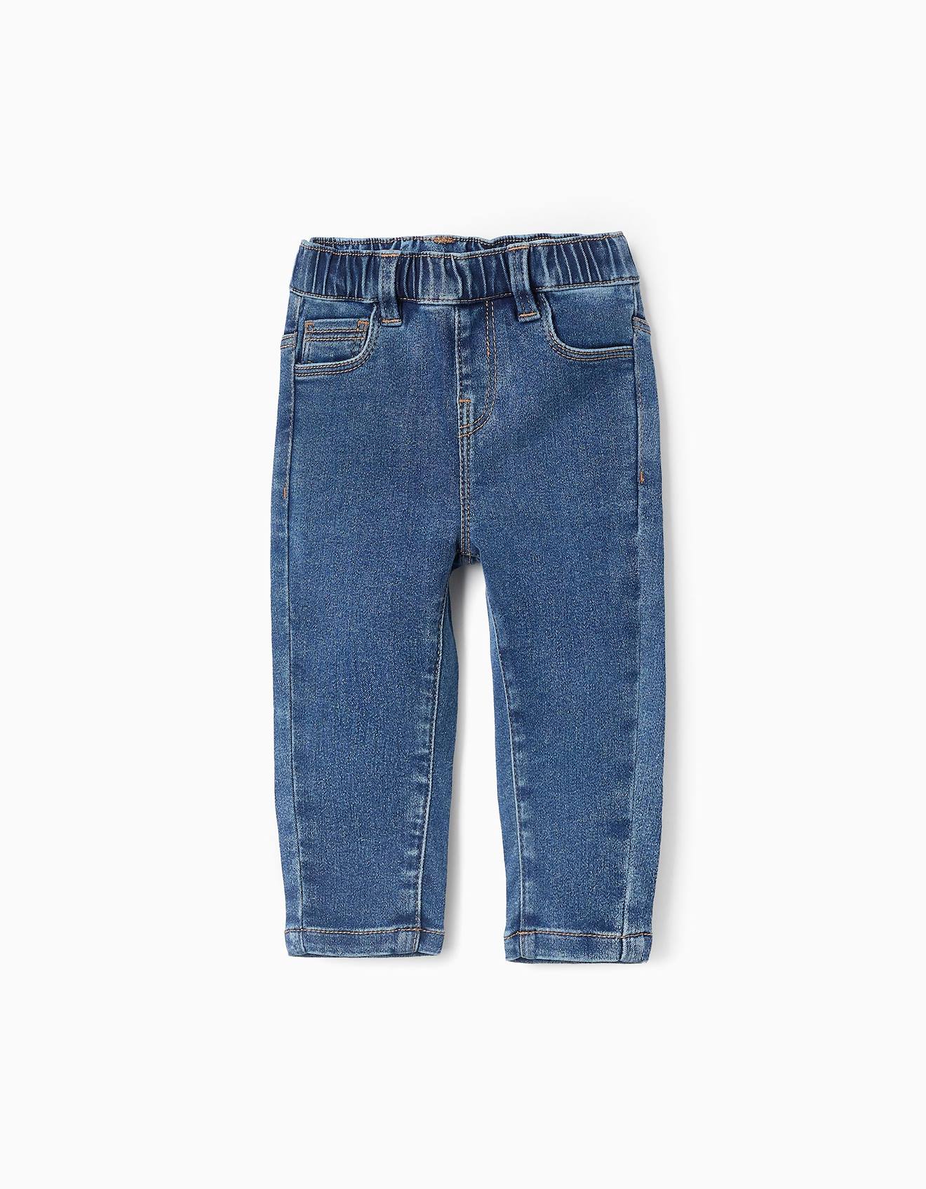 Pantalon En Jean Bleu