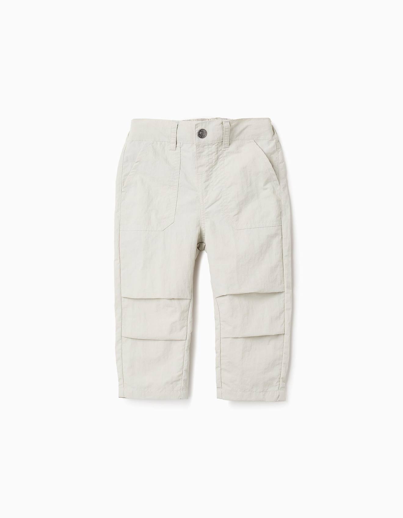 Pantalon En Ripstop Beige