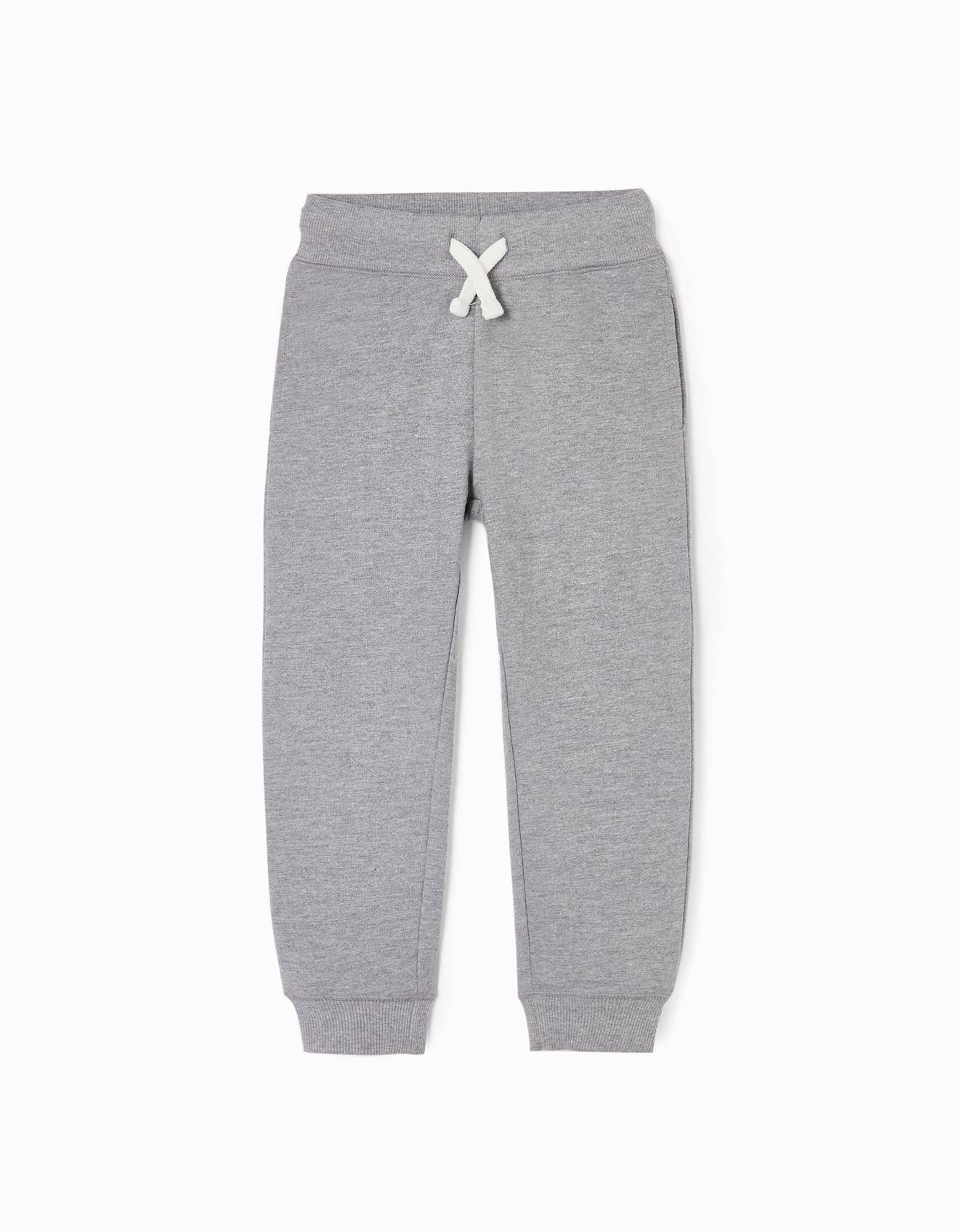 Pantalon De Jogging En Coton Gris