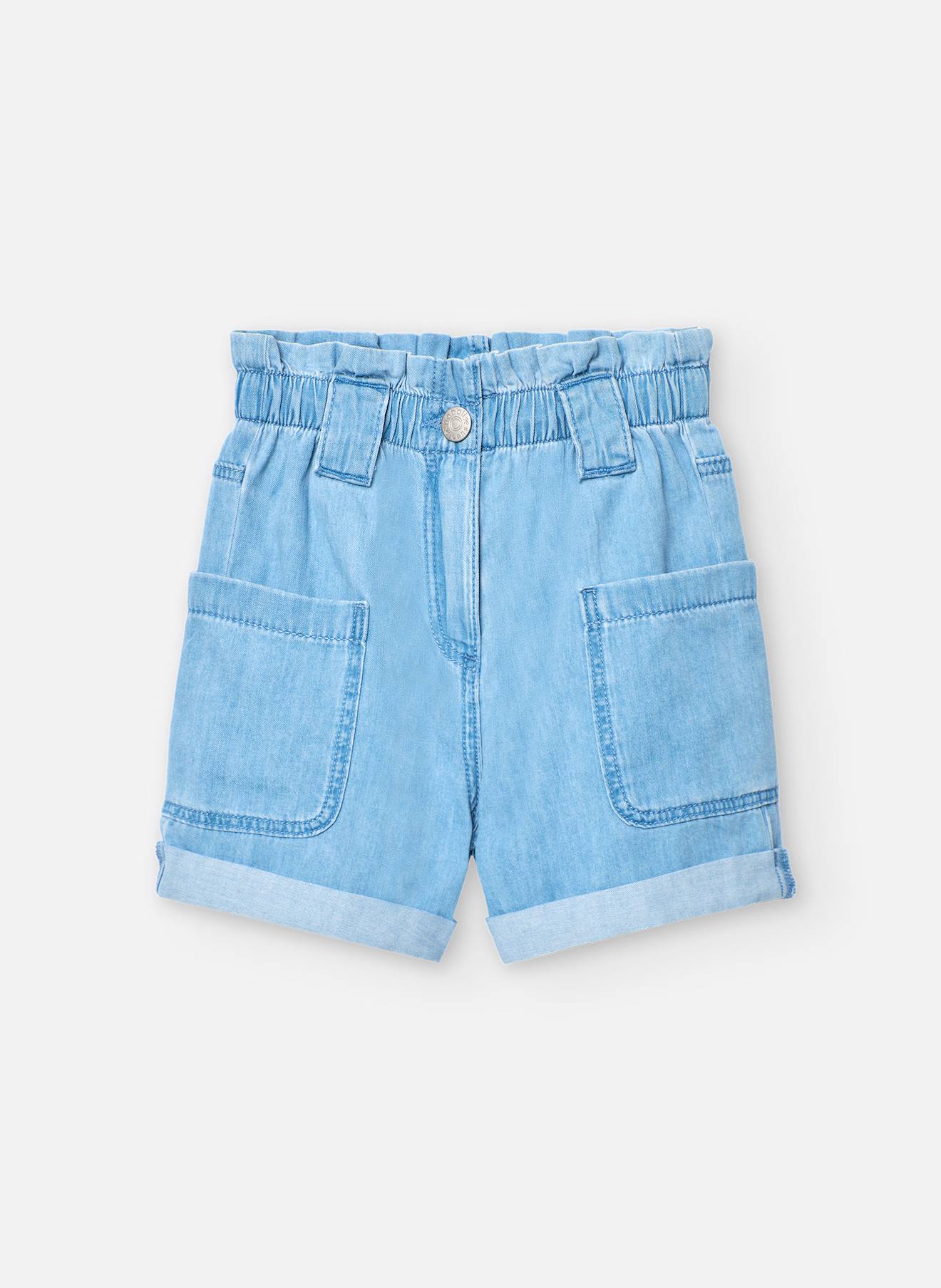 Bermuda En Jean Bleu