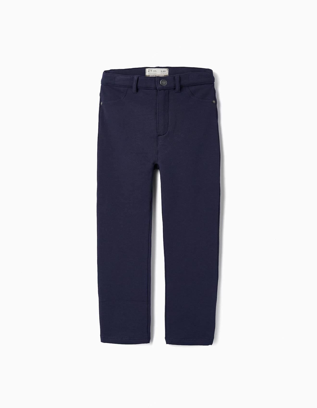 Jeggings En Coton Bleu Foncé