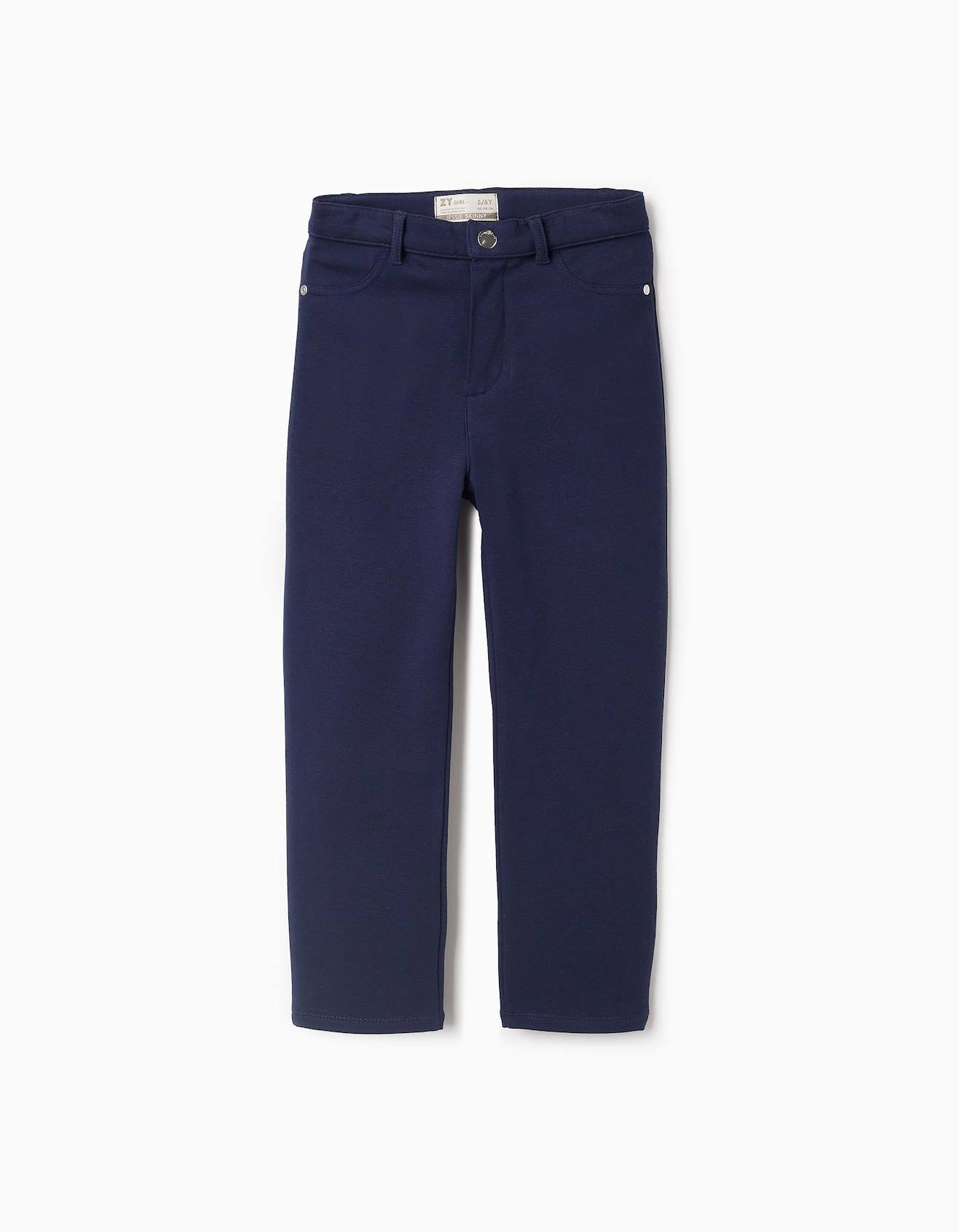 Jegging Gratté Bleu Foncé
