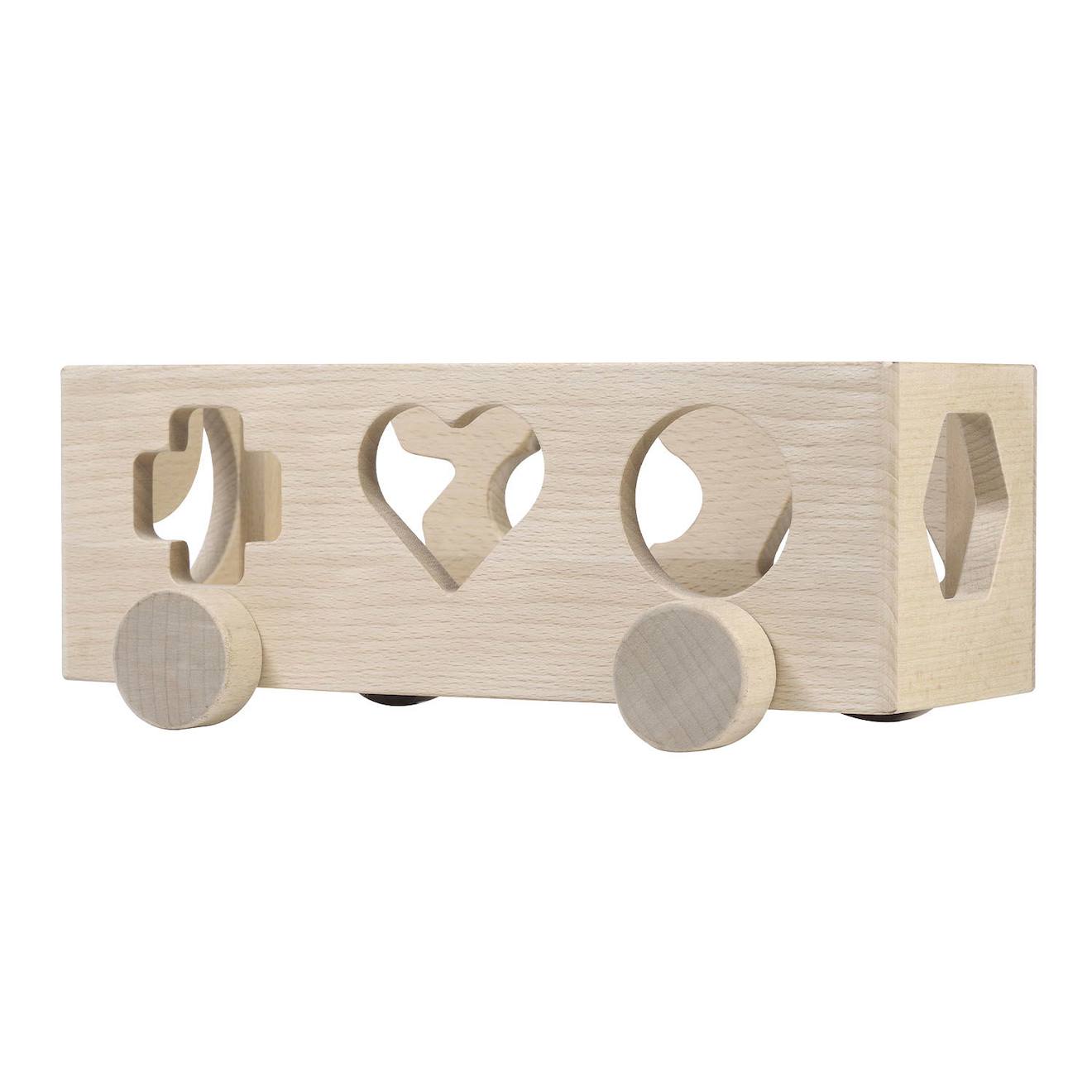 Boîte À Formes Voiture Bois (Kindsgut) - Image 2