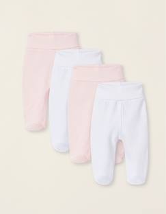 Pack 4 pantalons à pieds  - vertbaudet enfant