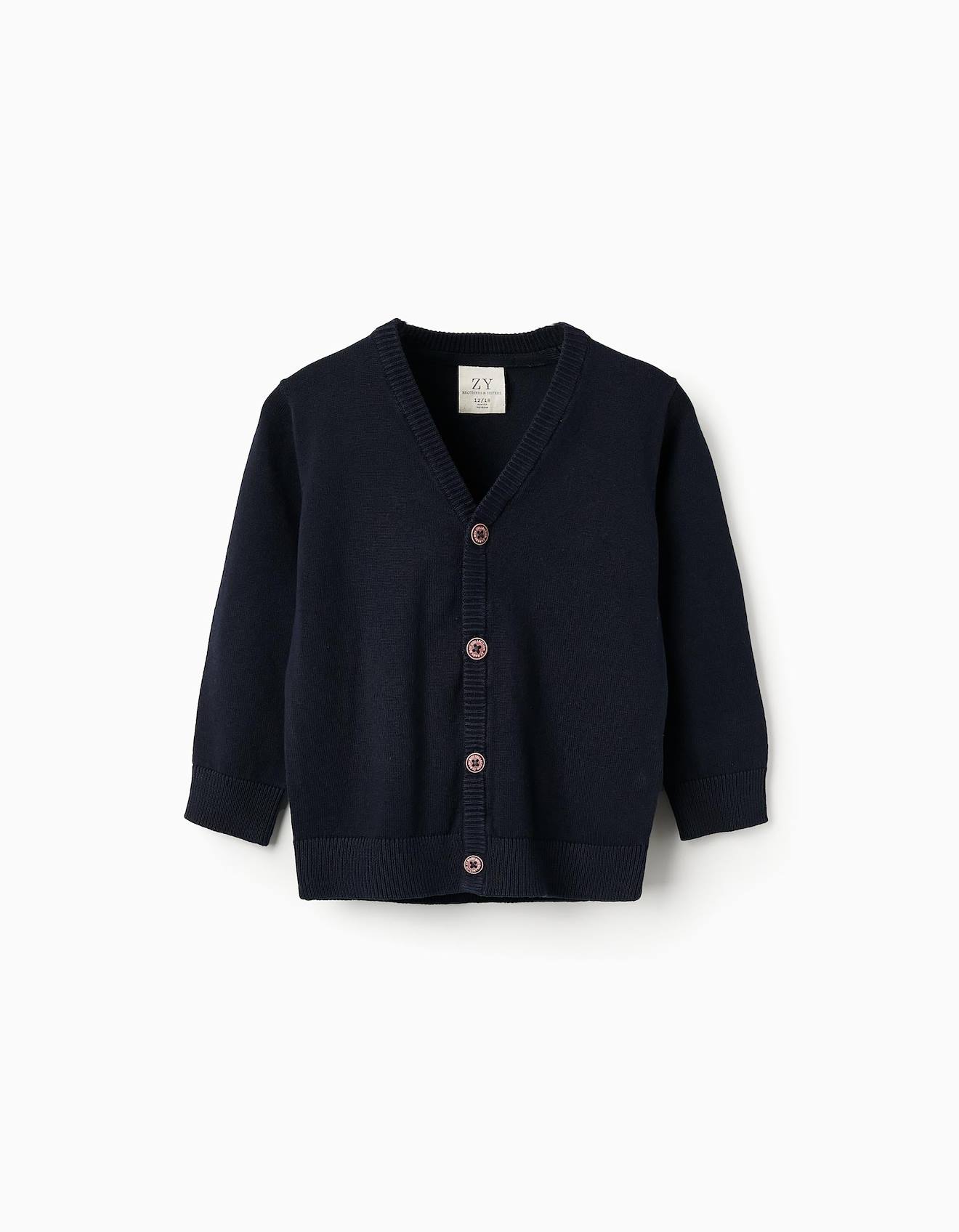 Gilet En Maille Brothers & Sisters Bleu Foncé