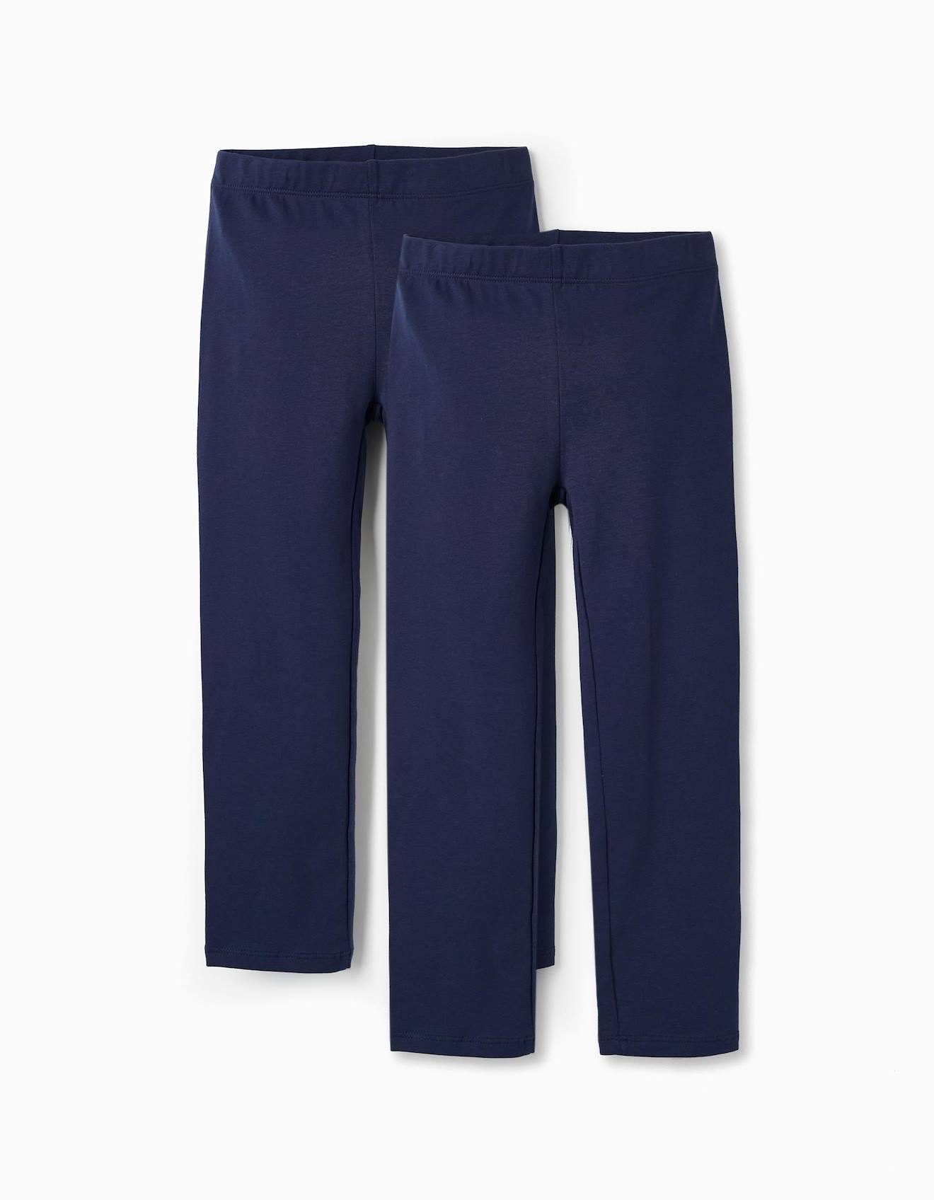 Pack 2 Leggings Bleu Nuit