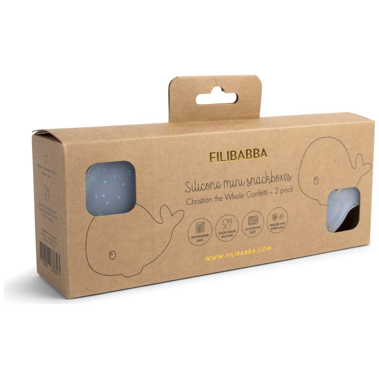 Lot De 2 Mini Boîtes À Goûter Multicolore (Filibabba) - Image 2