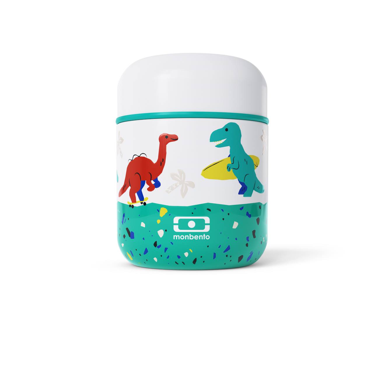 Lunch Box Isotherme Enfant 280ml Capsule Bleu Dino