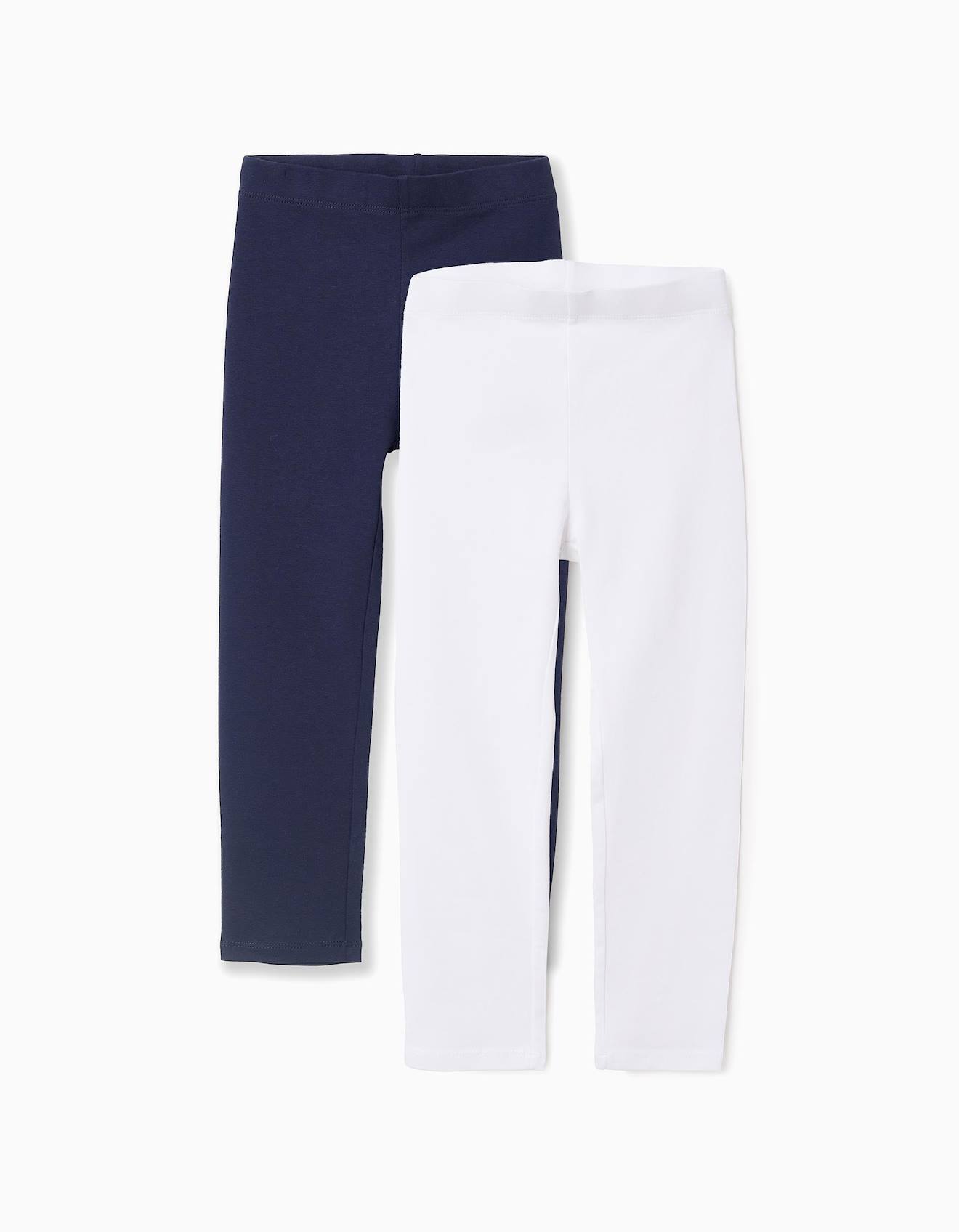 Pack 2 Leggings Blanc