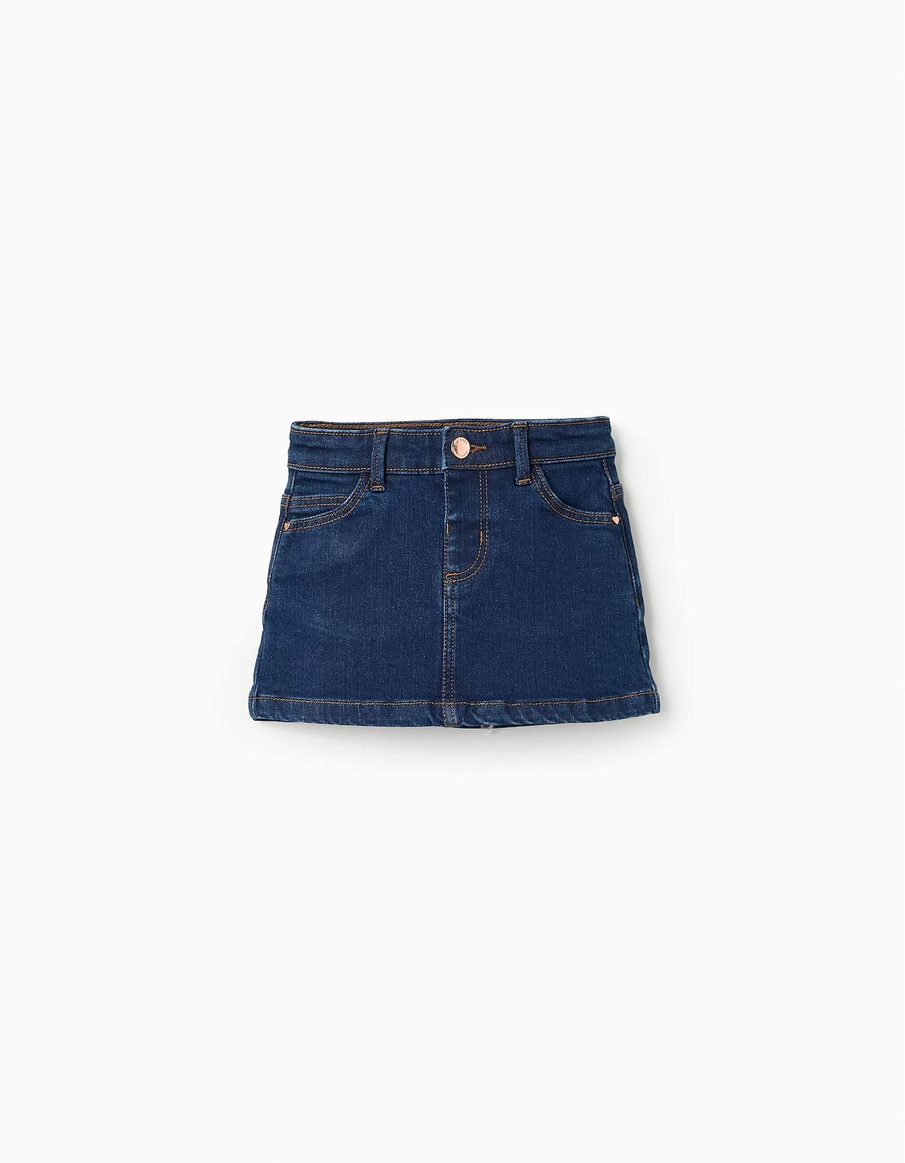 Mini Jupe En Jean Bleu