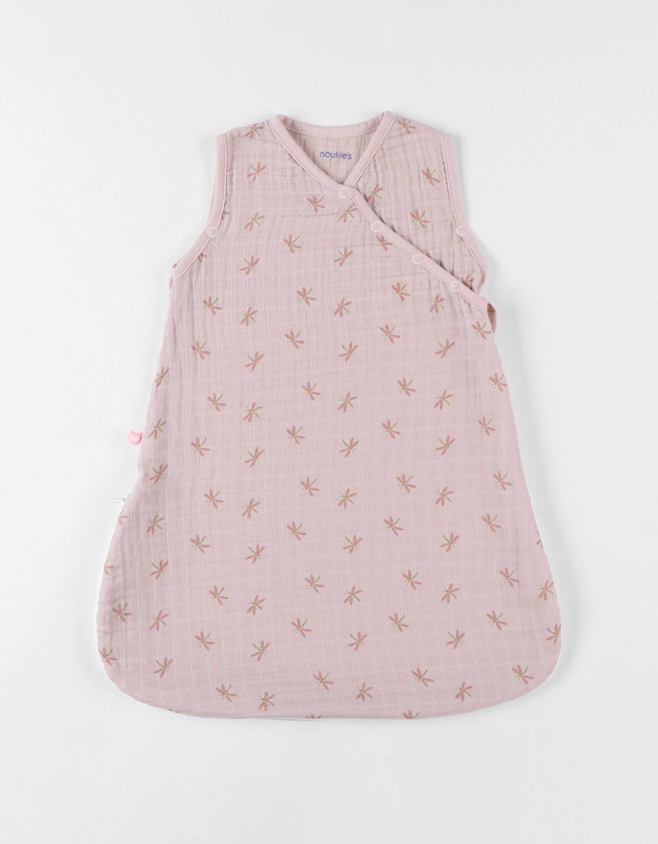 Gigoteuse Libellules En Mousseline Ouatinée Rose
