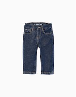 Bébé-Pantalon, jean-Jean avec fermeture éclair et à bouton-pression