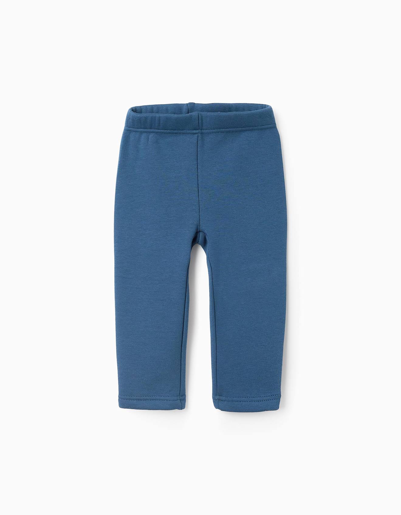 Pantalon Gratté Bleu Foncé