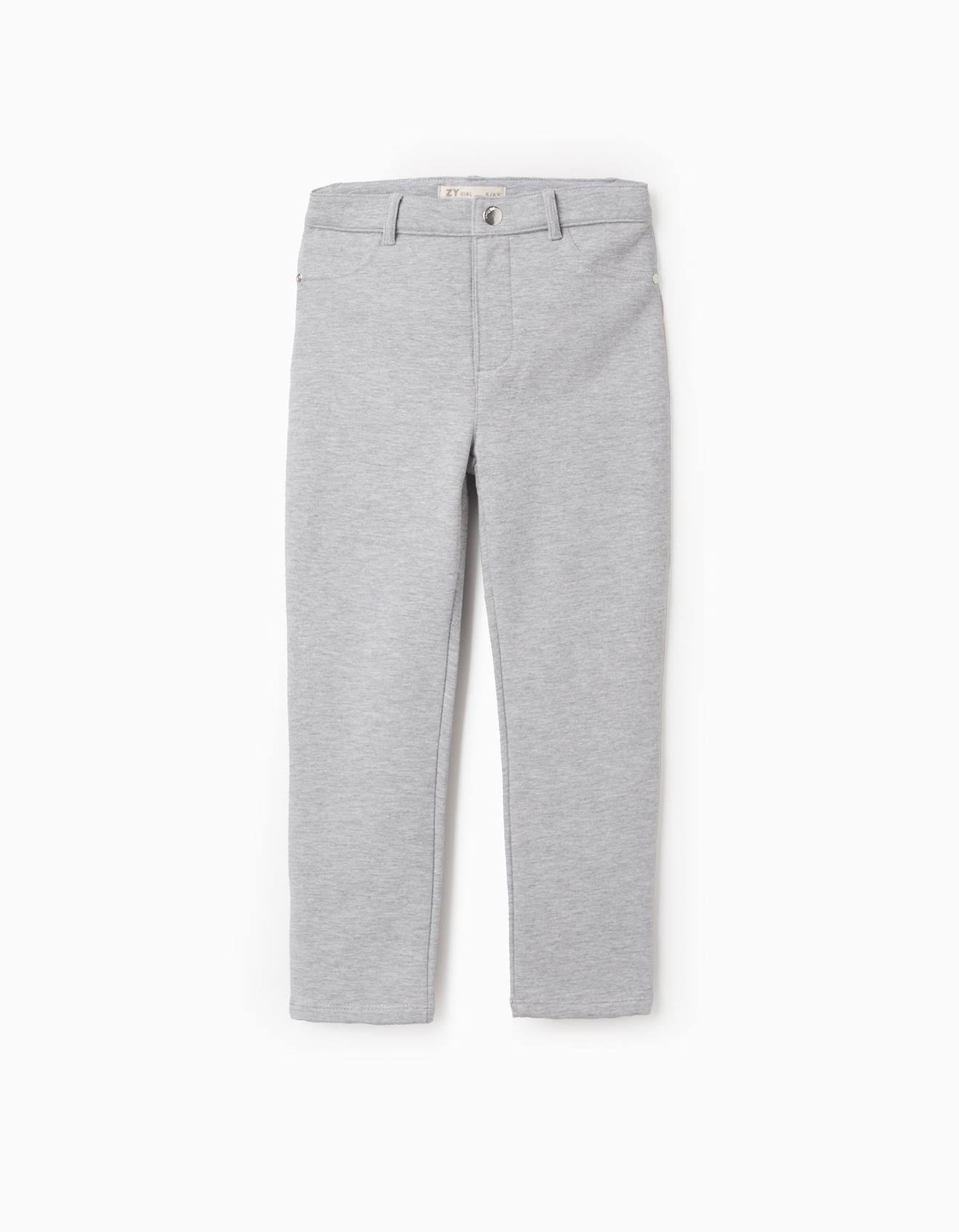 Jegging Gratté Gris