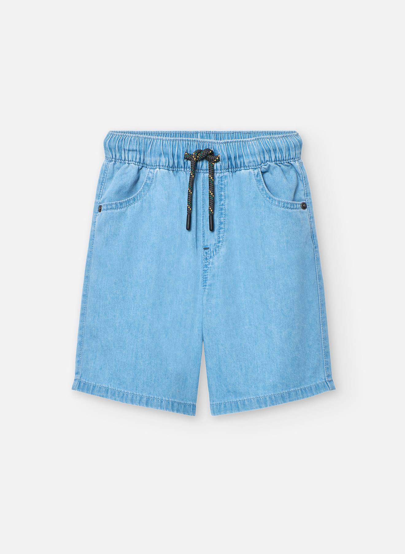 Bermuda En Jean Bleu