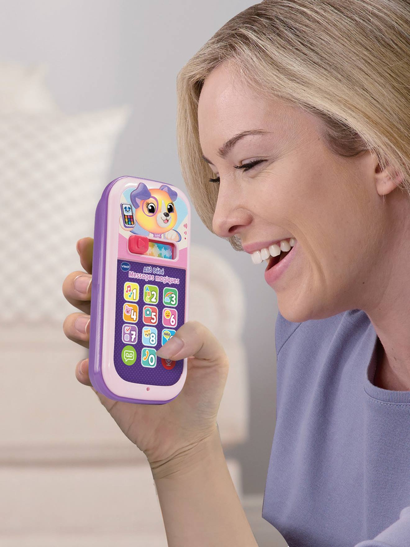 Allo bébé messages magiques BABY rose