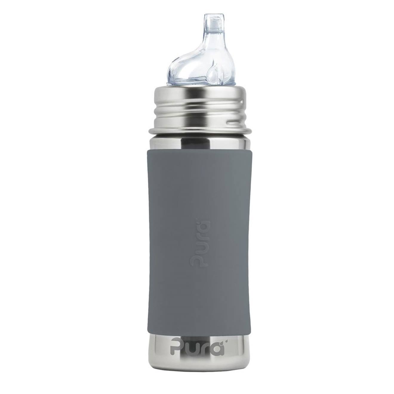 Biberon À Bec En Inox 325 Ml -slate Gris