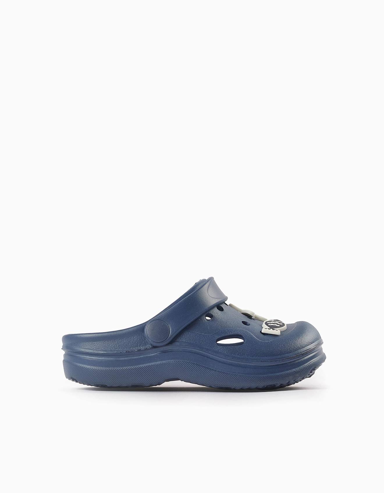 Sabots En Caoutchouc Bleu Foncé