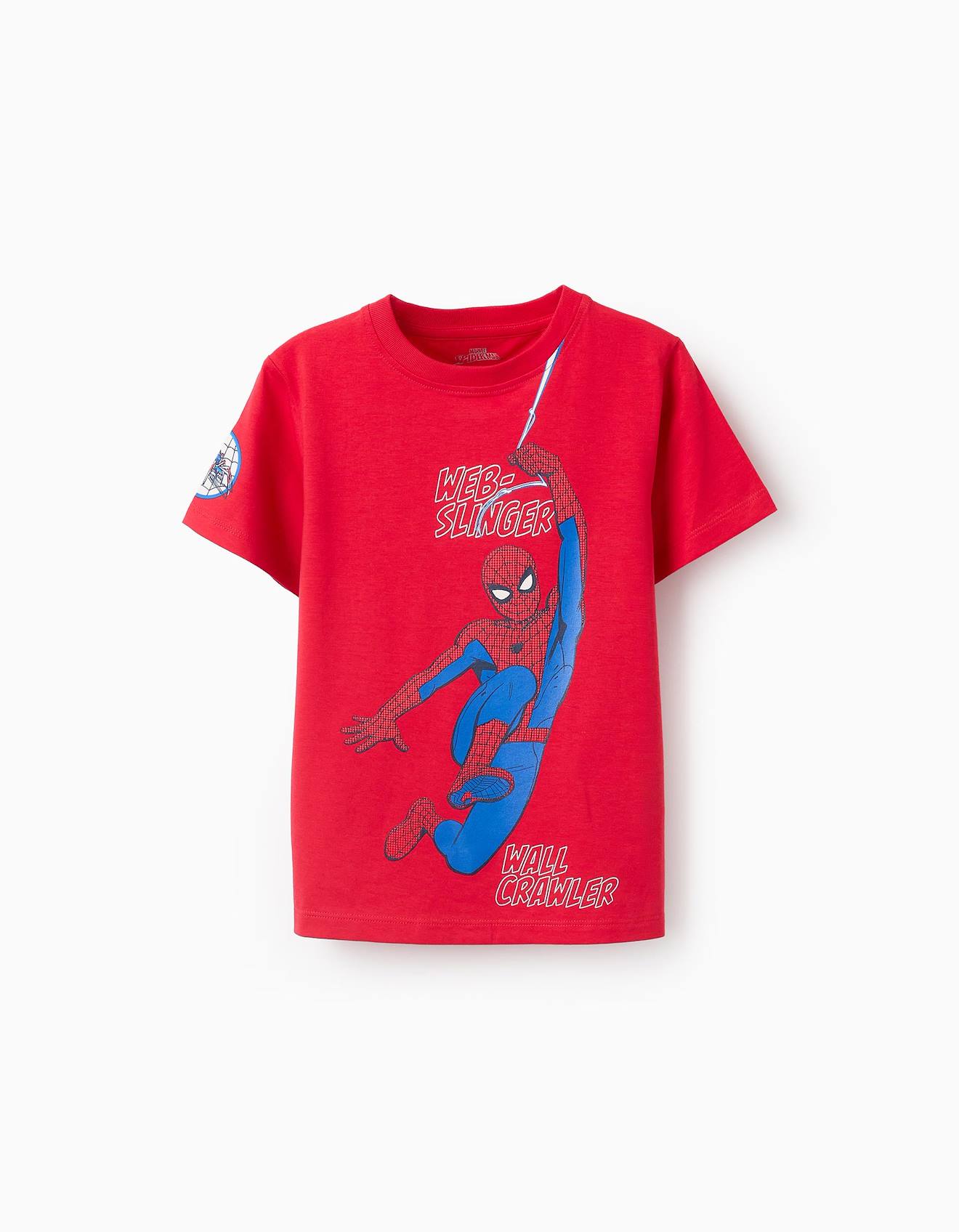 T-shirt Spiderman Rouge