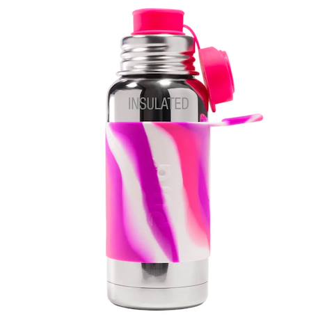 Gourde sport isotherme en inox 475 ml - pink  - vertbaudet enfant