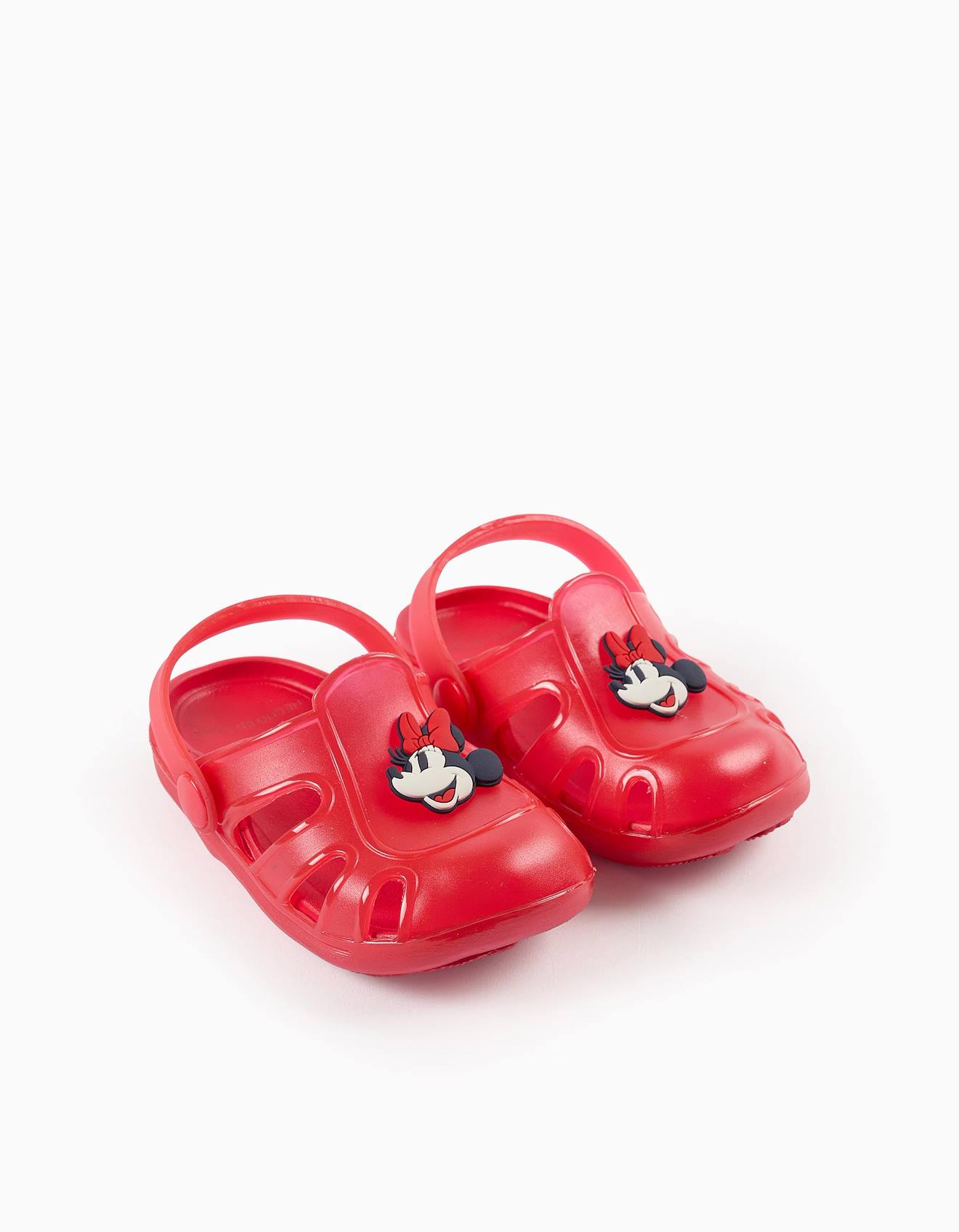 Sabots En Caoutchouc Minnie Rouge
