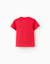 Pack 2 t-shirts unis en coton Blanc+Bleu foncé+Rouge 10 - vertbaudet enfant 