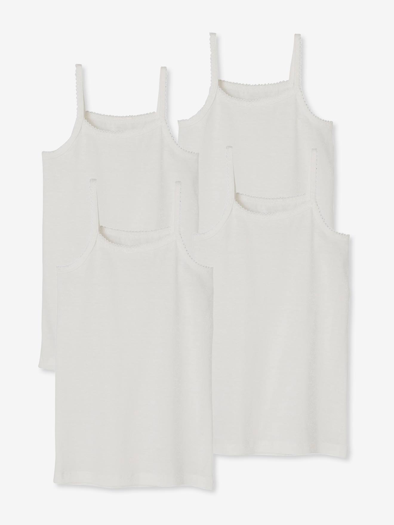 Lot 4 dbardeurs maillot de corps BASICS blanc 10 €