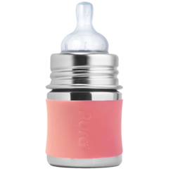 Puériculture-Biberon en inox 150 ml - moss