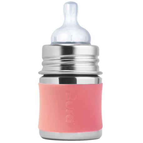 Pura - Biberon En Inox 150 Ml Rose