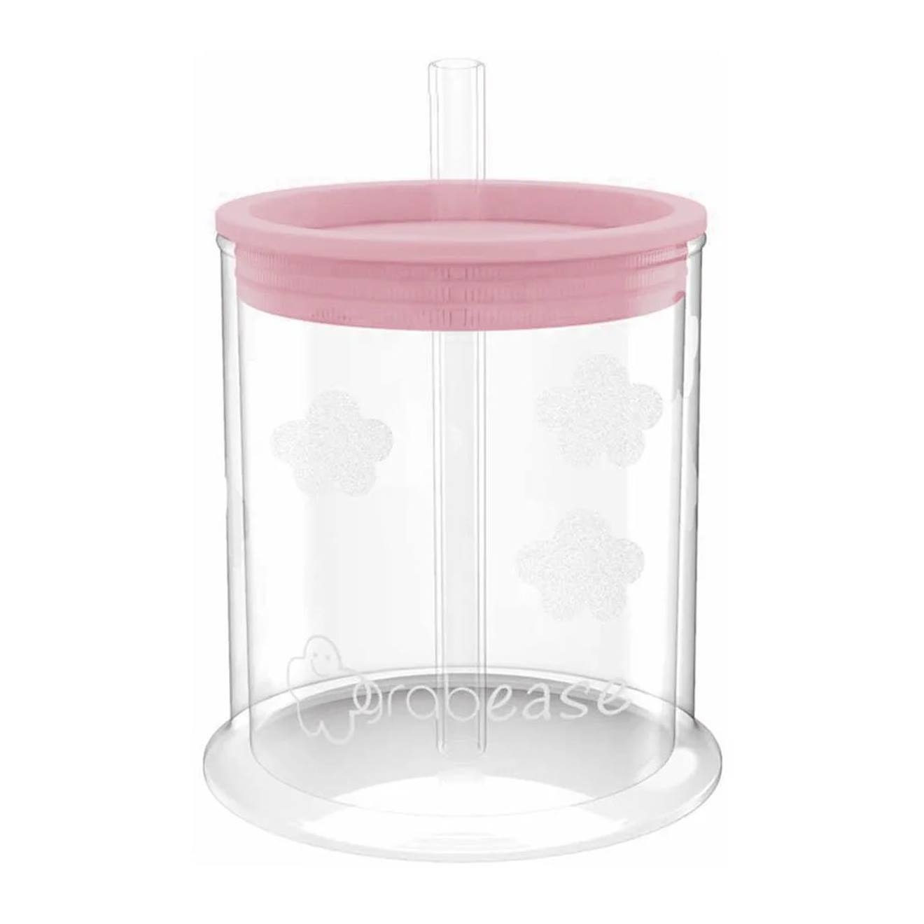 Gobelet D'apprentissage Modulable Rose (Grabease) - Image 1