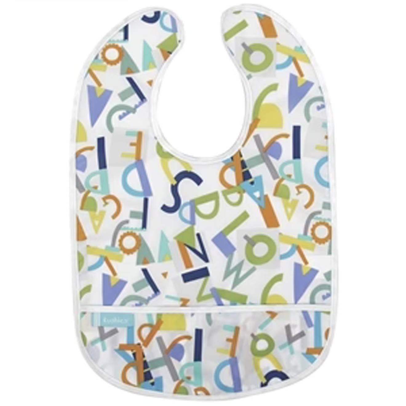 Bavoir 12-36 Mois Alphabet Blanc