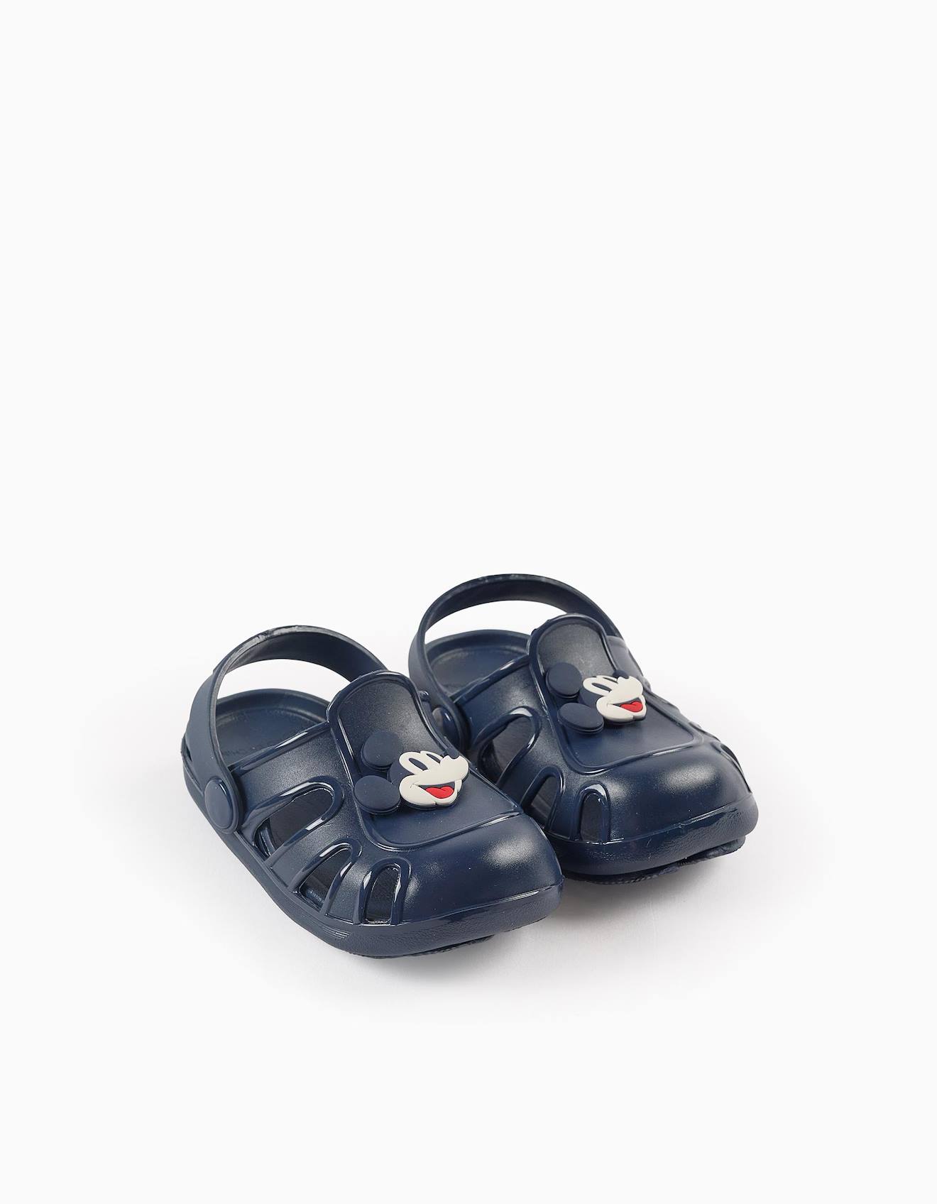 Sabots En Caoutchouc Bleu Foncé