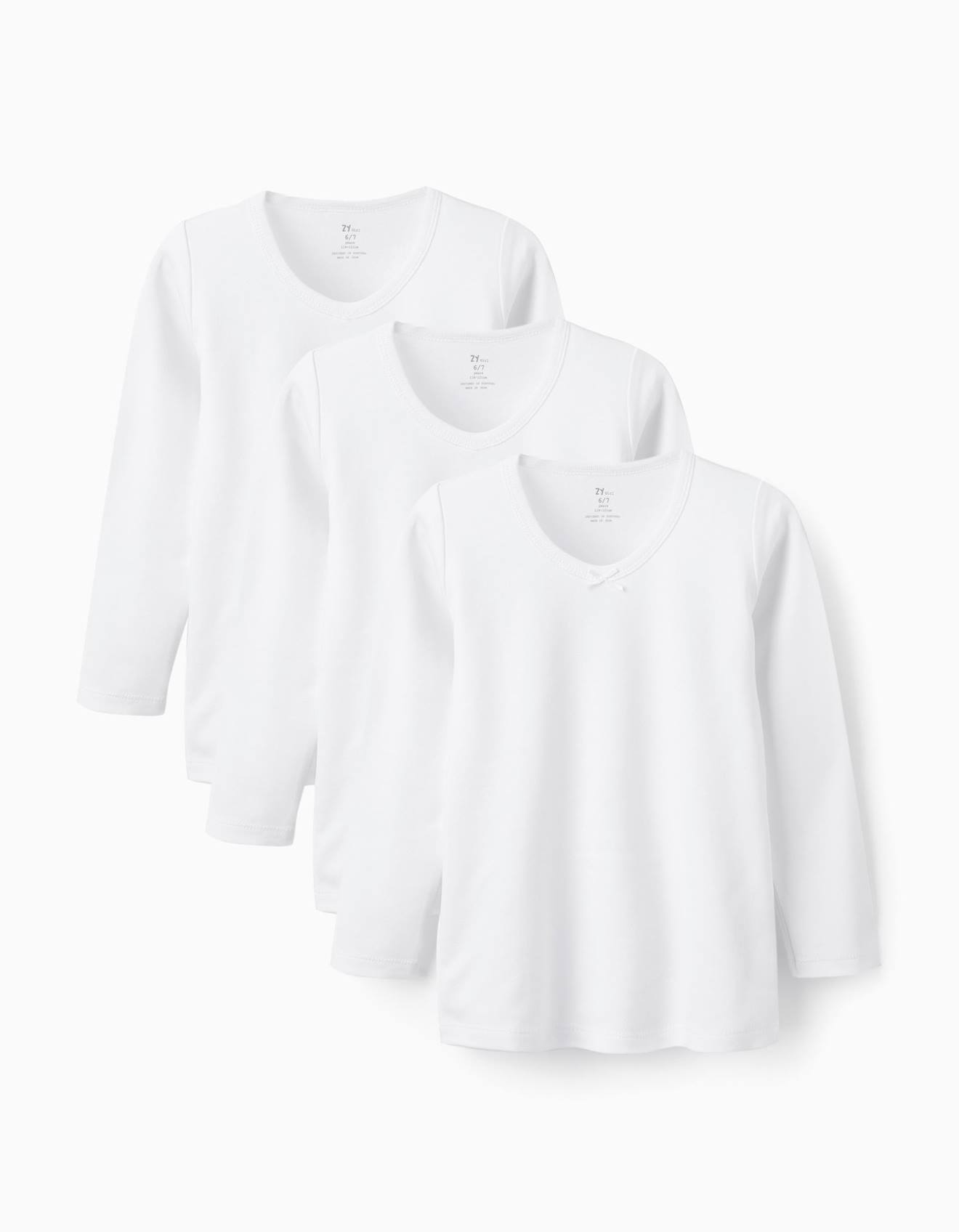 Pack 3 Maillots De Corps Blanc