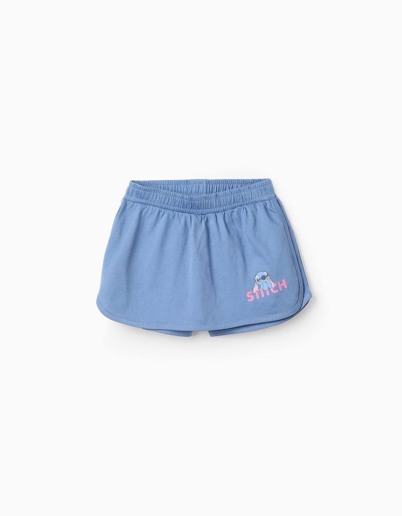 Jupe-culotte En Coton Lilo Et Stitch Bleu